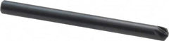 M.A. Ford - 1/8" Head Diam, 1/8" Shank Diam, 6 Flute 120° High Speed Steel Countersink - Industrial Tool & Supply