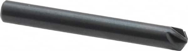 M.A. Ford - 3/16" Head Diam, 3/16" Shank Diam, 6 Flute 120° High Speed Steel Countersink - Industrial Tool & Supply
