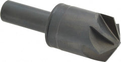 M.A. Ford - 1" Head Diam, 1/2" Shank Diam, 6 Flute 120° High Speed Steel Countersink - Industrial Tool & Supply