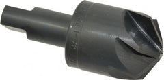 M.A. Ford - 1-1/2" Head Diam, 3/4" Shank Diam, 6 Flute 120° High Speed Steel Countersink - Industrial Tool & Supply