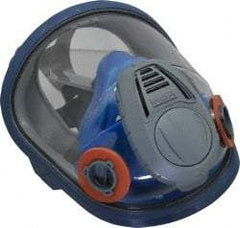 MSA - Series 3000, Size L Full Face Respirator - 4-Point Suspension, Bayonet Connection - Industrial Tool & Supply