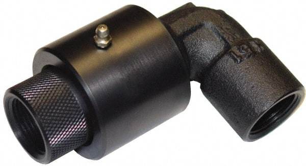 Barco - 5-5/8" Pipe, 5-5/8" Flange Thickness, Plane Swivel, Single 90 Elbow Swivel Joint - Carbon Steel, Size Code 48, NPT Ends - Industrial Tool & Supply