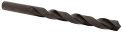 Hertel - 10.8mm 118° High Speed Steel Jobber Drill - Oxide Finish, Right Hand Cut, Spiral Flute, Straight Shank, 140mm OAL, Standard Point - Industrial Tool & Supply
