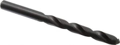Hertel - 11.9mm 118° High Speed Steel Jobber Drill - Oxide Finish, Right Hand Cut, Spiral Flute, Straight Shank, 143mm OAL, Standard Point - Industrial Tool & Supply