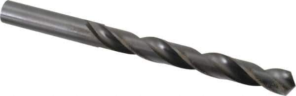 Hertel - 12mm 118° High Speed Steel Jobber Drill - Oxide Finish, Right Hand Cut, Spiral Flute, Straight Shank, 149mm OAL, Standard Point - Industrial Tool & Supply