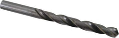 Hertel - 12mm 118° High Speed Steel Jobber Drill - Oxide Finish, Right Hand Cut, Spiral Flute, Straight Shank, 149mm OAL, Standard Point - Industrial Tool & Supply