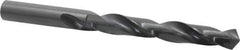 Hertel - 15.5mm 118° High Speed Steel Jobber Drill - Oxide Finish, Right Hand Cut, Spiral Flute, Straight Shank, 181mm OAL, Standard Point - Industrial Tool & Supply