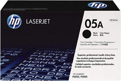 Hewlett-Packard - Black Toner Cartridge - Use with HP LaserJet P2035, P2055 - Industrial Tool & Supply