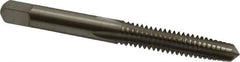 Union Butterfield - 1/4-20 UNC 2B/3B 4 Flute Bright Finish High Speed Steel Straight Flute Standard Hand Tap - Taper, Right Hand Thread, 2-1/2" OAL, 1" Thread Length, H3 Limit, Oversize - Exact Industrial Supply
