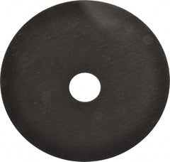 Made in USA - 12" 36 Grit Aluminum Oxide Cutoff Wheel - 7/64" Thick, 1" Arbor, 6,112 Max RPM, Use with Stationary Tools - Industrial Tool & Supply