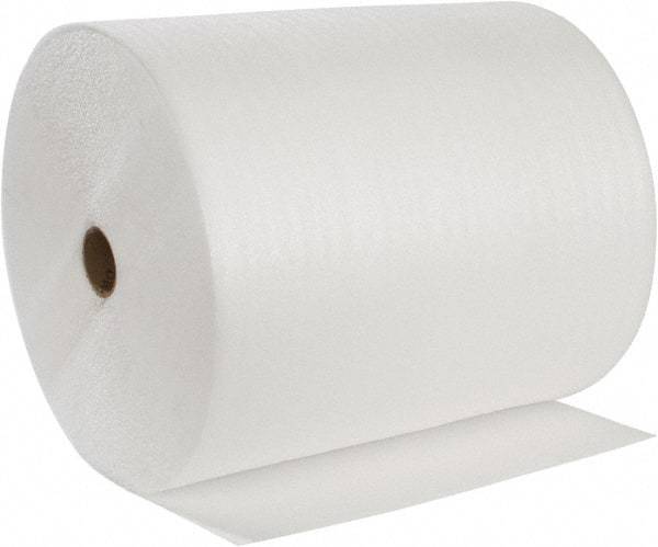 Value Collection - 1,000' Long x 24" Wide x 1/32" Thick, Polyethylene Foam - White - Industrial Tool & Supply