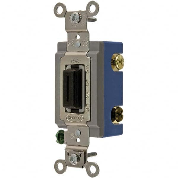 Hubbell Wiring Device-Kellems - Key Switches Switch Type: 6 Tumbler Switch Sequence: On-Off - Industrial Tool & Supply