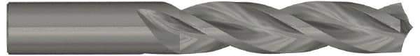 Kennametal - #18 130° Solid Carbide Jobber Drill - Bright Finish, Right Hand Cut, Spiral Flute, Straight Shank, 2.91" OAL, Standard Point - Industrial Tool & Supply