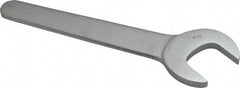 Proto - 1-1/8" Standard Service Open End Wrench - 7" OAL, Single End, Satin Finish, 30° Head Angle - Industrial Tool & Supply