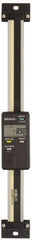 Mitutoyo - 0 to 6 Inch, 0.01mm Resolution Horizontal Electronic Linear Scale - 0.001 Inch Accuracy, Data Output, SR44 Battery - Industrial Tool & Supply