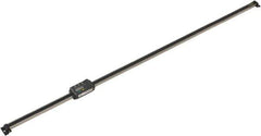 Mitutoyo - 0 to 40 Inch, 0.01mm Resolution Horizontal Electronic Linear Scale - 0.0025 Inch Accuracy, Data Output, SR44 Battery - Industrial Tool & Supply