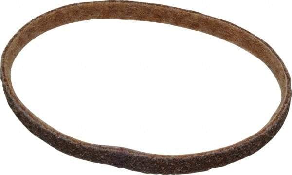 Brite Star - 1/2" Wide x 18" OAL, Aluminum Oxide Abrasive Belt - Aluminum Oxide, Coarse, Nonwoven, Series SC-BS - Industrial Tool & Supply