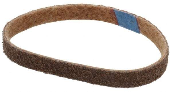Brite Star - 3/4" Wide x 18" OAL, Aluminum Oxide Abrasive Belt - Aluminum Oxide, Coarse, Nonwoven, Series SC-BS - Industrial Tool & Supply