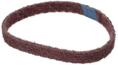 Brite Star - 3/4" Wide x 18" OAL, Aluminum Oxide Abrasive Belt - Aluminum Oxide, Medium, Nonwoven, Series SC-BS - Industrial Tool & Supply