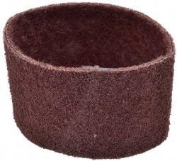 Brite Star - 3-1/2" Wide x 15-1/2" OAL, Aluminum Oxide Abrasive Belt - Aluminum Oxide, Medium, Nonwoven, Series SC-BS - Industrial Tool & Supply