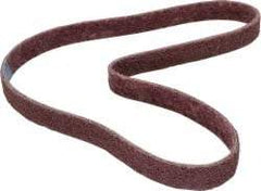 Brite Star - 1" Wide x 42" OAL, Aluminum Oxide Abrasive Belt - Aluminum Oxide, Medium, Nonwoven, Series SC-BS - Industrial Tool & Supply
