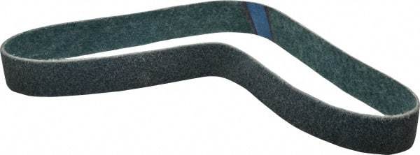Brite Star - 2" Wide x 48" OAL, Aluminum Oxide Abrasive Belt - Aluminum Oxide, Very Fine, Nonwoven, Series SC-BS - Industrial Tool & Supply