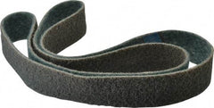 Brite Star - 2" Wide x 72" OAL, Aluminum Oxide Abrasive Belt - Aluminum Oxide, Very Fine, Nonwoven, Series SC-BS - Industrial Tool & Supply