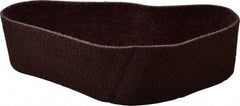 Brite Star - 4" Wide x 36" OAL, Aluminum Oxide Abrasive Belt - Aluminum Oxide, Medium, Nonwoven, Series SC-BS - Industrial Tool & Supply