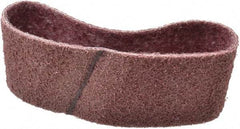 Brite Star - 3" Wide x 21" OAL, Aluminum Oxide Abrasive Belt - Aluminum Oxide, Medium, Nonwoven, Series SC-BS - Industrial Tool & Supply