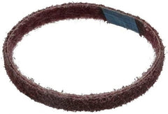 Brite Star - 1/2" Wide x 12" OAL, Aluminum Oxide Abrasive Belt - Aluminum Oxide, Medium, Nonwoven, Series SC-BS - Industrial Tool & Supply