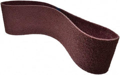 Brite Star - 6" Wide x 48" OAL, Aluminum Oxide Abrasive Belt - Aluminum Oxide, Medium, Nonwoven, Series SC-BS - Industrial Tool & Supply