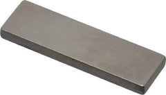 Mitutoyo - 0.1003" Rectangular Steel Gage Block - Accuracy Grade AS-1, Includes Certificate of Inspection - Industrial Tool & Supply