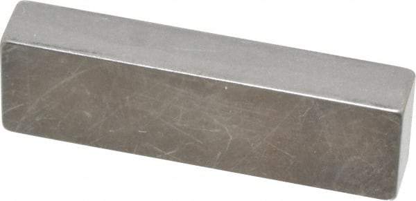 Mitutoyo - 0.2" Rectangular Steel Gage Block - Accuracy Grade AS-1, Includes Certificate of Inspection - Industrial Tool & Supply