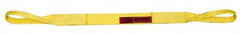 Lift-All - 4' Long x 4" Wide, 11,500 Lb Vertical Capacity, 1 Ply, Nylon Web Sling - 9,200 Lb Choker Capacity - Industrial Tool & Supply