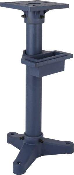 Palmgren - Pedestal Stand - Compatible with 6, 7, 8 and 10 Inch Bench Grinders - Industrial Tool & Supply