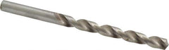 Interstate - Letter I 140° High Speed Steel Jobber Drill - Bright Finish, Right Hand Cut, Spiral Flute, Straight Shank, 4-1/8" OAL, Standard Point - Industrial Tool & Supply