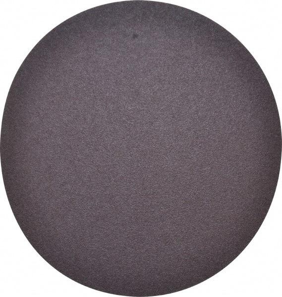 Norton - 15" Diam, 36 Grit Aluminum Oxide Adhesive PSA Disc - Very Coarse, Brown, X Weighted Cloth Backing, Flexible - Industrial Tool & Supply