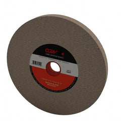 Camel Grinding Wheels - 36 Grit Aluminum Oxide Bench & Pedestal Grinding Wheel - 12" Diam x 1-1/2" Hole x 2" Thick, 2220 Max RPM, O Hardness, Very Coarse Grade , Vitrified Bond - Industrial Tool & Supply
