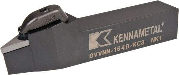 Kennametal - DVVN, Neutral Cut, 0° Lead Angle, 1" Shank Height x 1" Shank Width, Negative Rake Indexable Turning Toolholder - 6" OAL, VN..43. Insert Compatibility, Series Kenclamp - Industrial Tool & Supply
