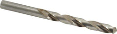 Interstate - 27/64" 118° High Speed Steel Jobber Drill - Bright Finish, Right Hand Cut, Spiral Flute, Straight Shank, 5-3/8" OAL, Standard Point - Industrial Tool & Supply