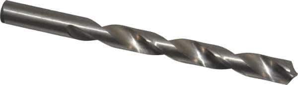 Interstate - 7/16" 118° High Speed Steel Jobber Drill - Bright Finish, Right Hand Cut, Spiral Flute, Straight Shank, 5-1/2" OAL, Standard Point - Industrial Tool & Supply