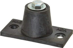Mason Ind. - 5/16-18 Bolt Thread, 3-3/16" Long x 1-5/8" Wide x 1-1/2" High Stud Mount Leveling Pad & Mount - 75 Max Lb Capacity, 1-1/4" Base Diam - Industrial Tool & Supply