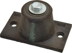 Mason Ind. - 3/8-16 Bolt Thread, 3-7/8" Long x 2-5/16" Wide x 1-7/8" High Stud Mount Leveling Pad & Mount - 175 Max Lb Capacity, 1-3/4" Base Diam - Industrial Tool & Supply