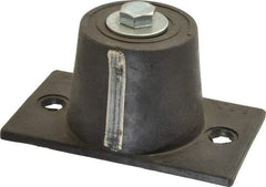 Mason Ind. - 1/2-13 Bolt Thread, 5-1/2" Long x 3-5/16" Wide x 2-3/4" High Stud Mount Leveling Pad & Mount - 750 Max Lb Capacity, 2-9/16" Base Diam - Industrial Tool & Supply
