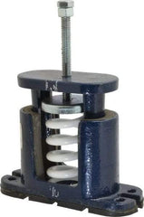 Mason Ind. - 3/8 x 4 Bolt Thread, 4" Long x 2-1/8" Wide x 4-1/2" High Stud Mount Leveling Pad & Mount - 625 Max Lb Capacity - Industrial Tool & Supply