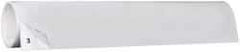 Wearwell - 3' Long x 18" Wide x 1/8" Thick, Dry Environment, Smooth Pattern Clean Room Matting - Tacky Sheets, White, 30 Layers per Mat, Series 095 - Industrial Tool & Supply