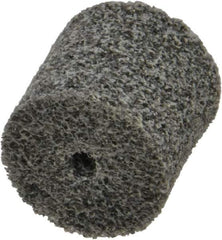 3M - 1" Diam, 1" Face Width, 3/16" Center Hole, Medium Grade, Aluminum Oxide Deburring Wheel - Unitized, Soft Density 2 Grade, 25,100 RPM - Industrial Tool & Supply