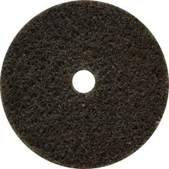 3M - 1-1/2" Diam, 1/8" Face Width, 3/16" Center Hole, Medium Grade, Aluminum Oxide Deburring Wheel - Unitized, Hard Density 6 Grade, 30,100 RPM - Industrial Tool & Supply