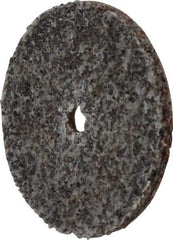 3M - 1-1/2" Diam, 1/8" Face Width, 3/16" Center Hole, Coarse Grade, Aluminum Oxide Deburring Wheel - Unitized, Hard Density 8 Grade, 30,100 RPM - Industrial Tool & Supply