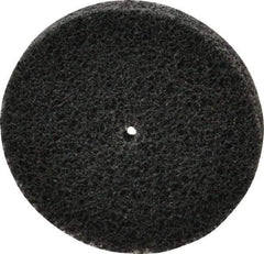 3M - 2" Diam, 1/4" Face Width, 1/8" Center Hole, Fine Grade, Silicon Carbide Deburring Wheel - Unitized, Soft Density 2 Grade, 16,100 RPM - Industrial Tool & Supply